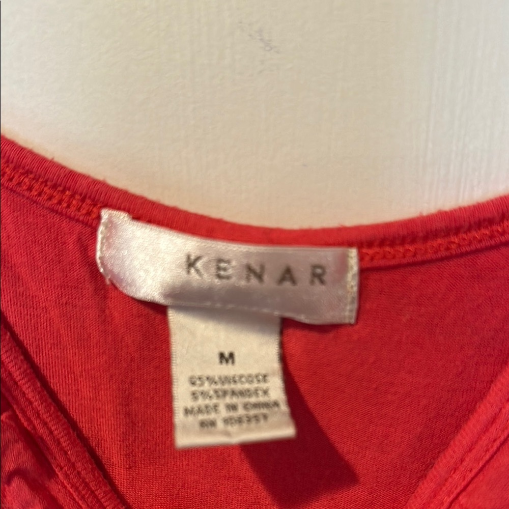 Kenar Ruffled Tank Top - Picture 2 of 2